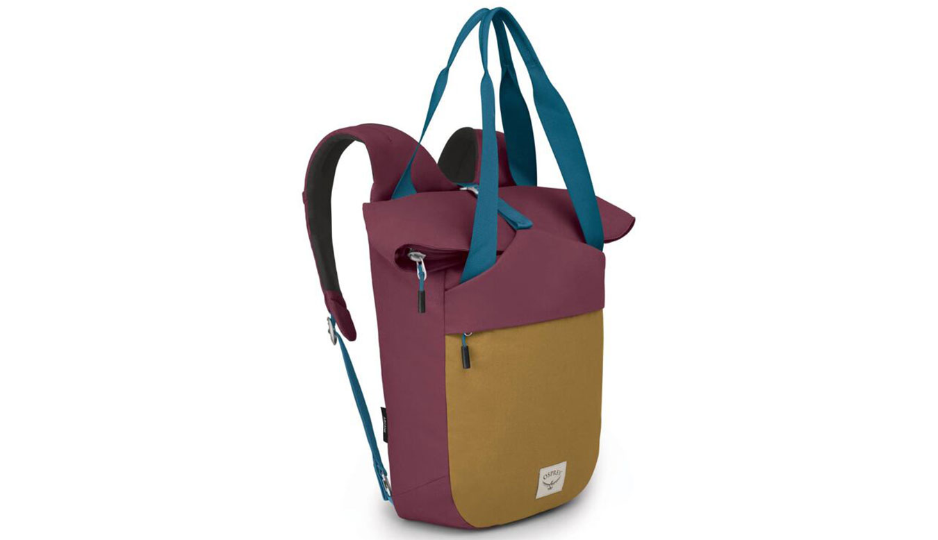 Image of Osprey Arcane Tote Pack Allium Red Brindl Brown FR