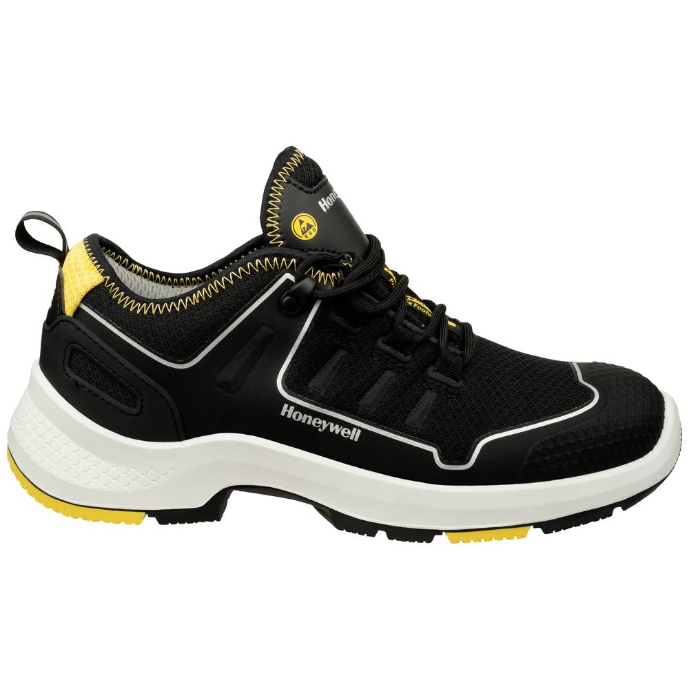 Image of Otter Protect Air 6551636-40/7 ESD Protective footwear S1P Shoe size (EU): 40 Black White Yellow 1 Pair