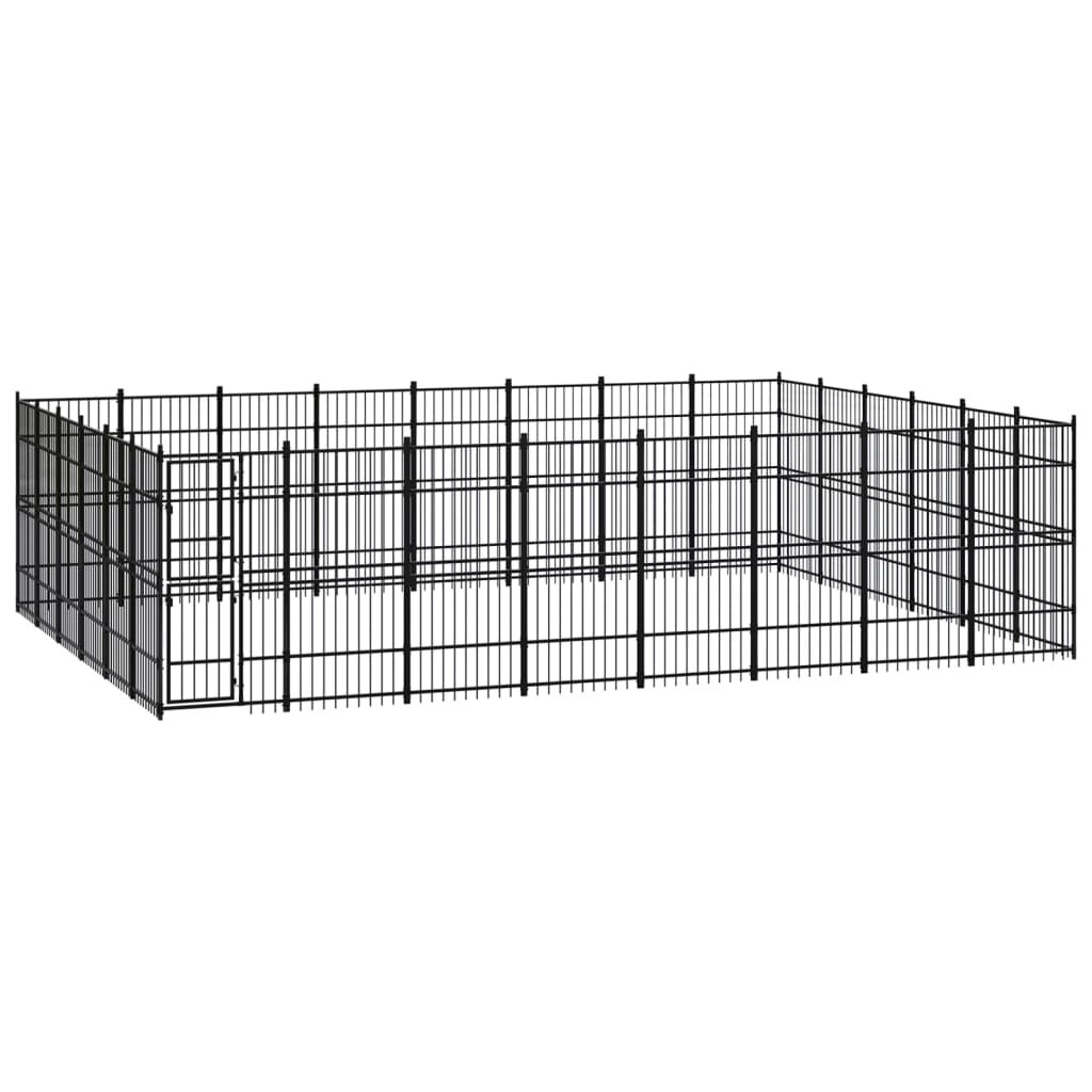 Image of Outdoor Dog Kennel Steel 4762 ft²
