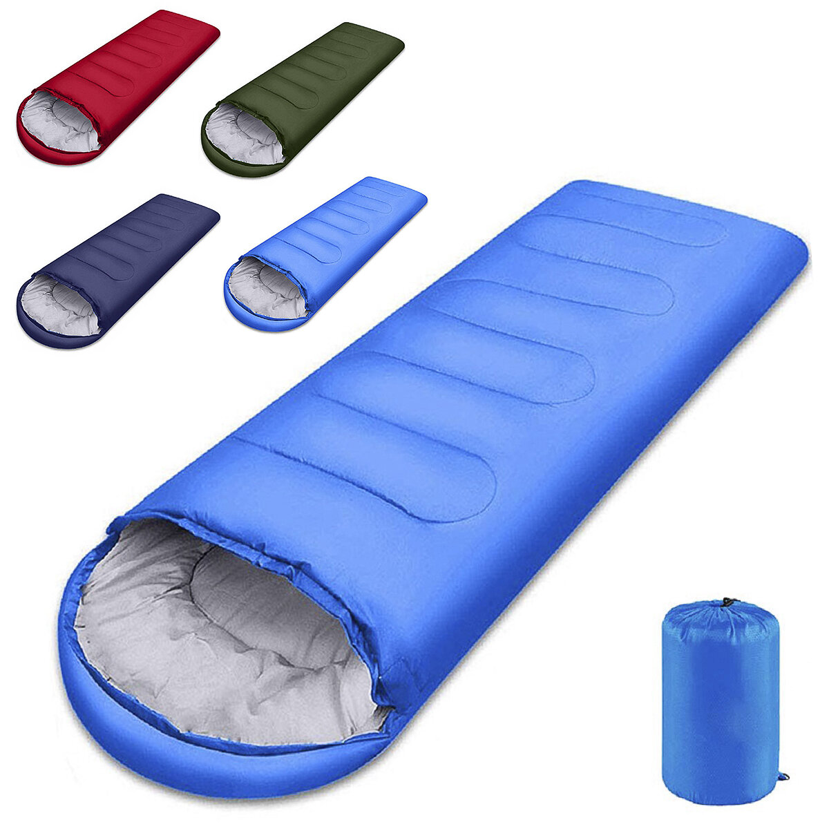 Image of Outdoor Waterproof Compression Sleeping Bag Lightweight Sleep Bag With Storage Package For Camping Travel Drift Hiking