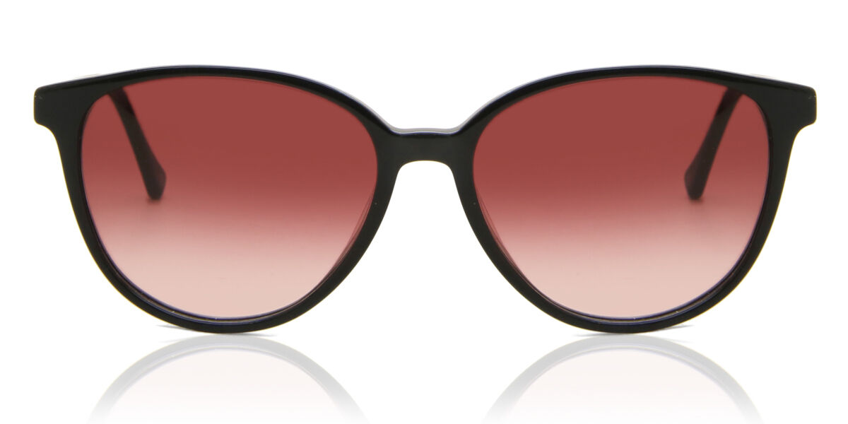 Image of Oval Montuta completa Plastico Negras Gafas de Sol para Mujer - SmartBuy Collection ESP