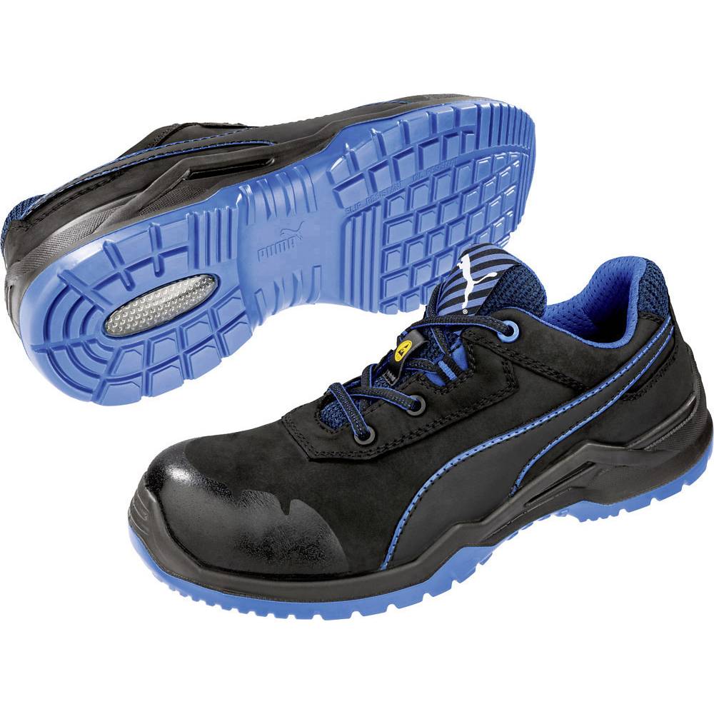 Image of PUMA Argon Blue Low 644220-45 ESD Protective footwear S3 Shoe size (EU): 45 Black Blue 1 pc(s)