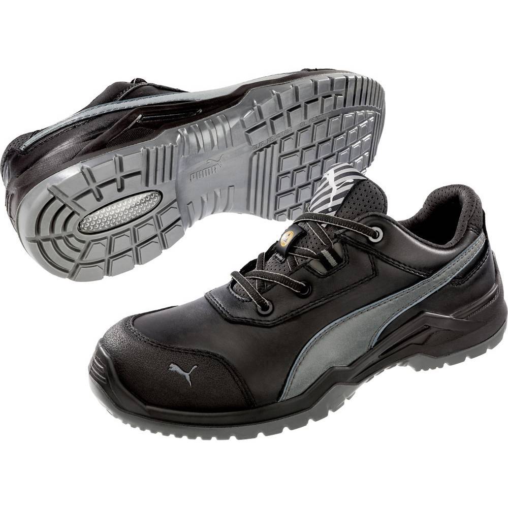 Image of PUMA Argon RX Low 644230-45 ESD Protective footwear S3 Shoe size (EU): 45 Black Grey 1 pc(s)