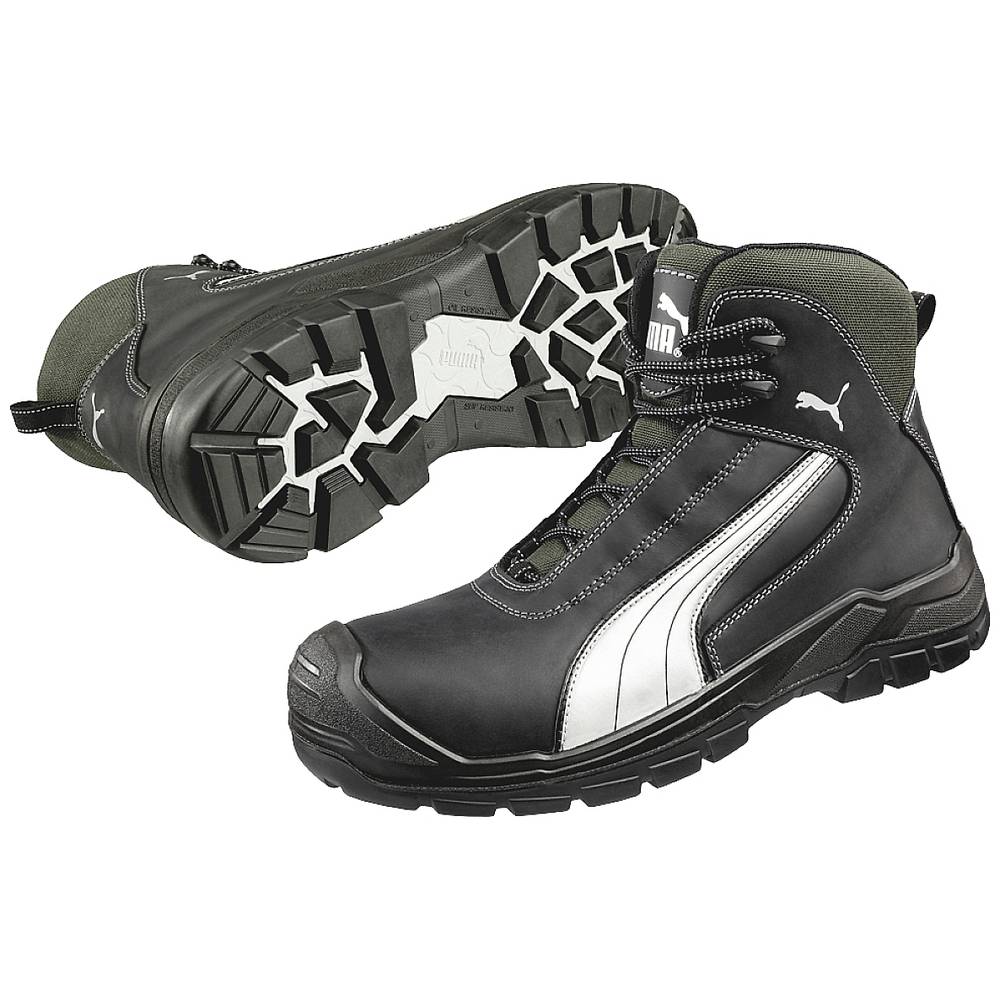 Image of PUMA Cascades Mid 630210-42 Safety work boots S3 Shoe size (EU): 42 Black 1 pc(s)