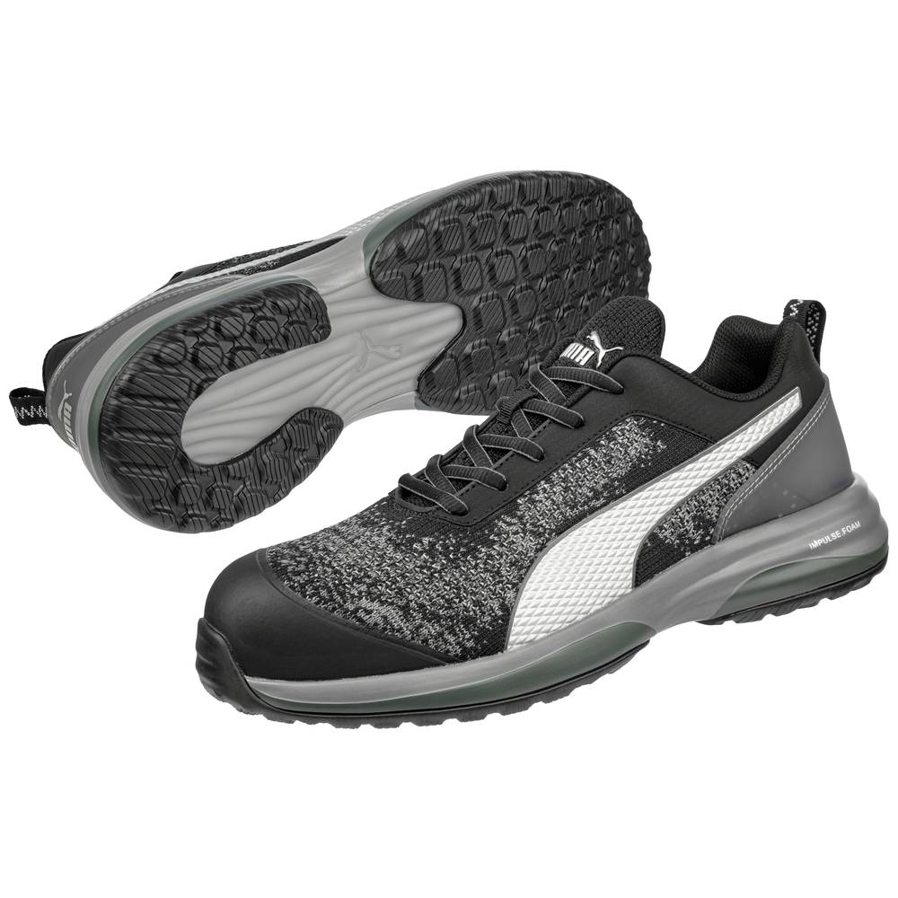 Image of PUMA Charge Black Low 644540200000043 ESD Safety shoes S1P Shoe size (EU): 43 Black Grey 1 Pair