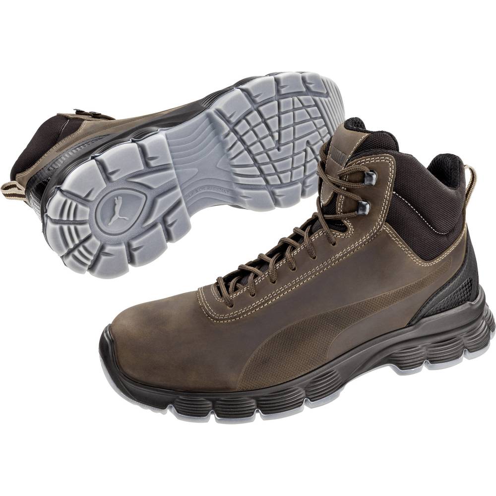 Image of PUMA Condor Mid ESD SRC 630122-42 ESD Safety work boots S3 Shoe size (EU): 42 Brown 1 pc(s)