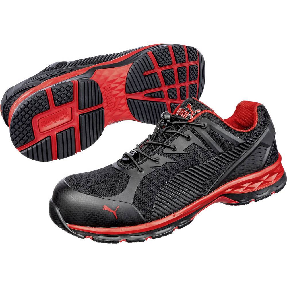 Image of PUMA FUSE MOTION 20 RED LOW 643890-40 ESD Protective footwear S1P Shoe size (EU): 40 Black Red 1 pc(s)
