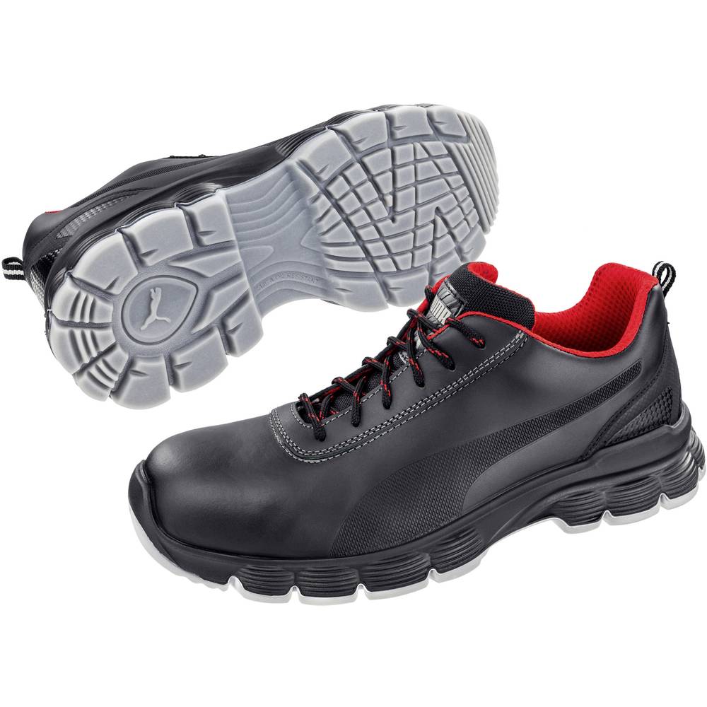 Image of PUMA Pioneer Low ESD SRC 640521-42 ESD Protective footwear S3 Shoe size (EU): 42 Black 1 pc(s)
