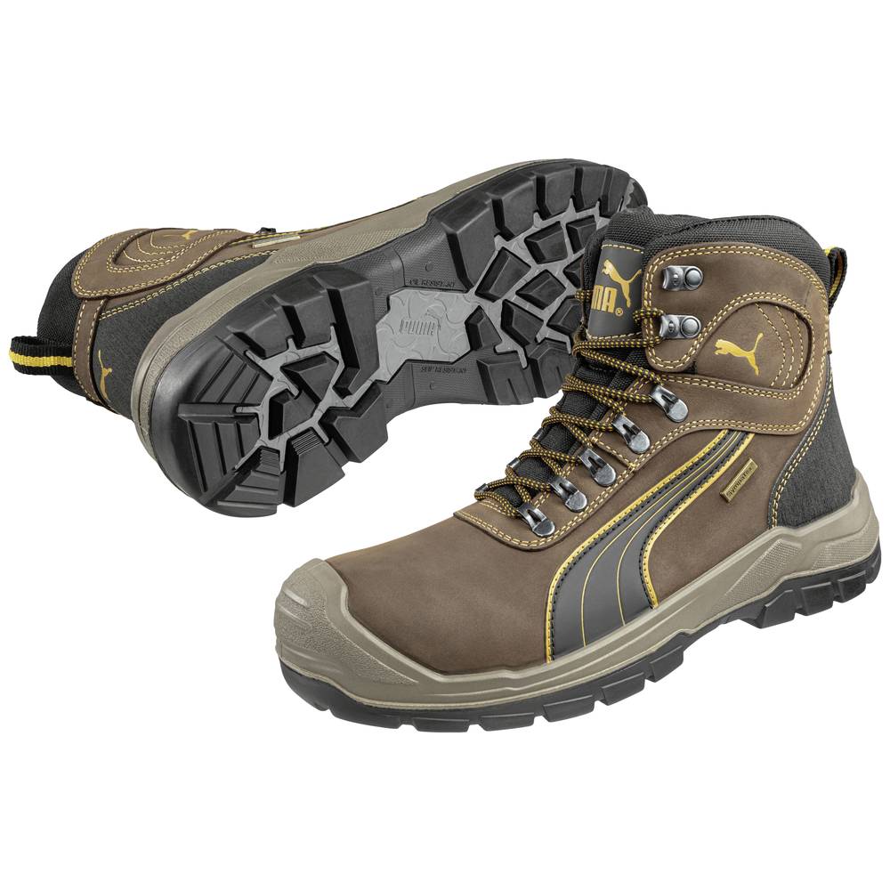 Image of PUMA Sierra Nevada Mid 630220402000037 Safety work boots S3 Shoe size (EU): 37 Brown 1 Pair