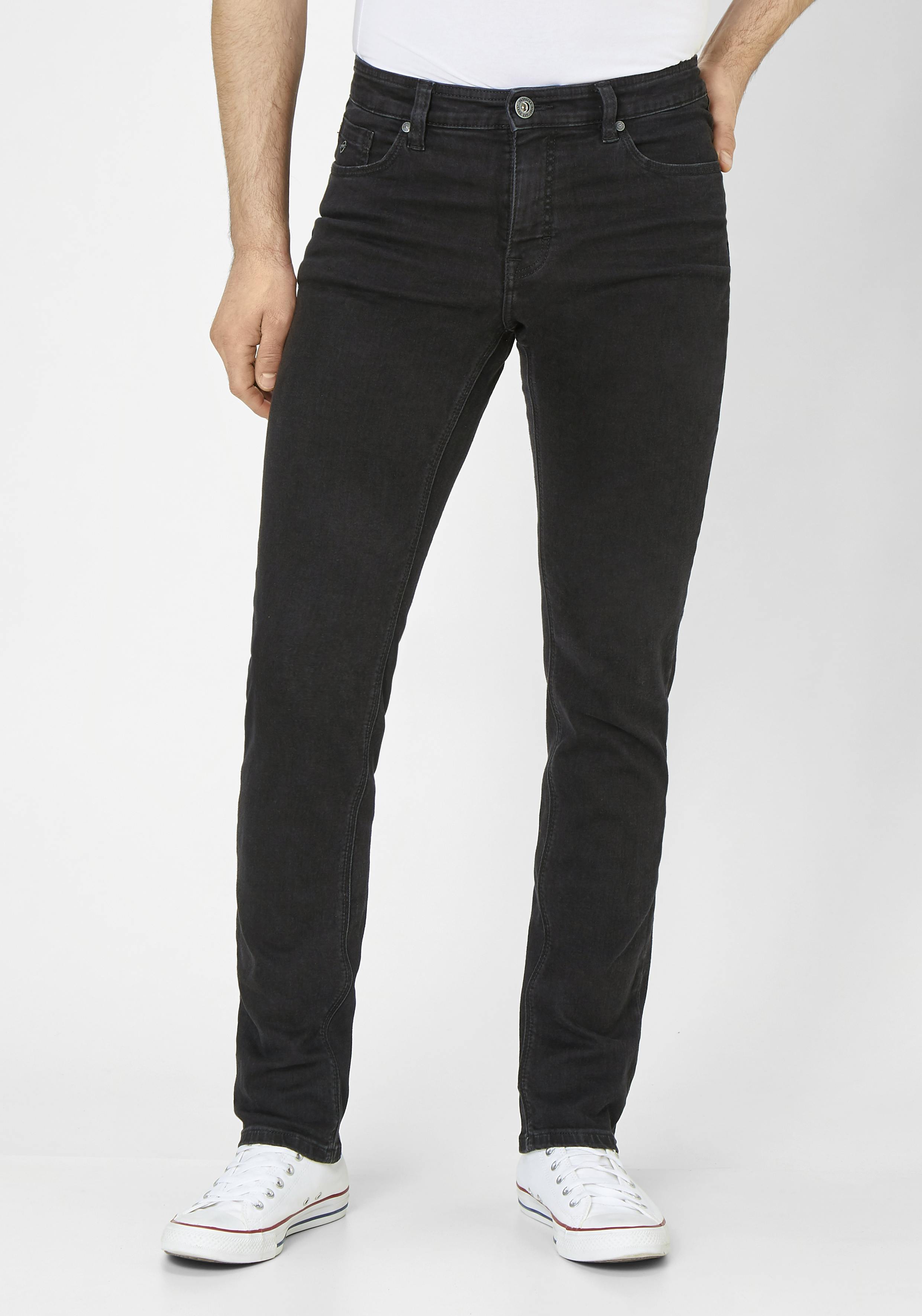Image of Paddock&#039s Pipe Jeans Slim Fit black