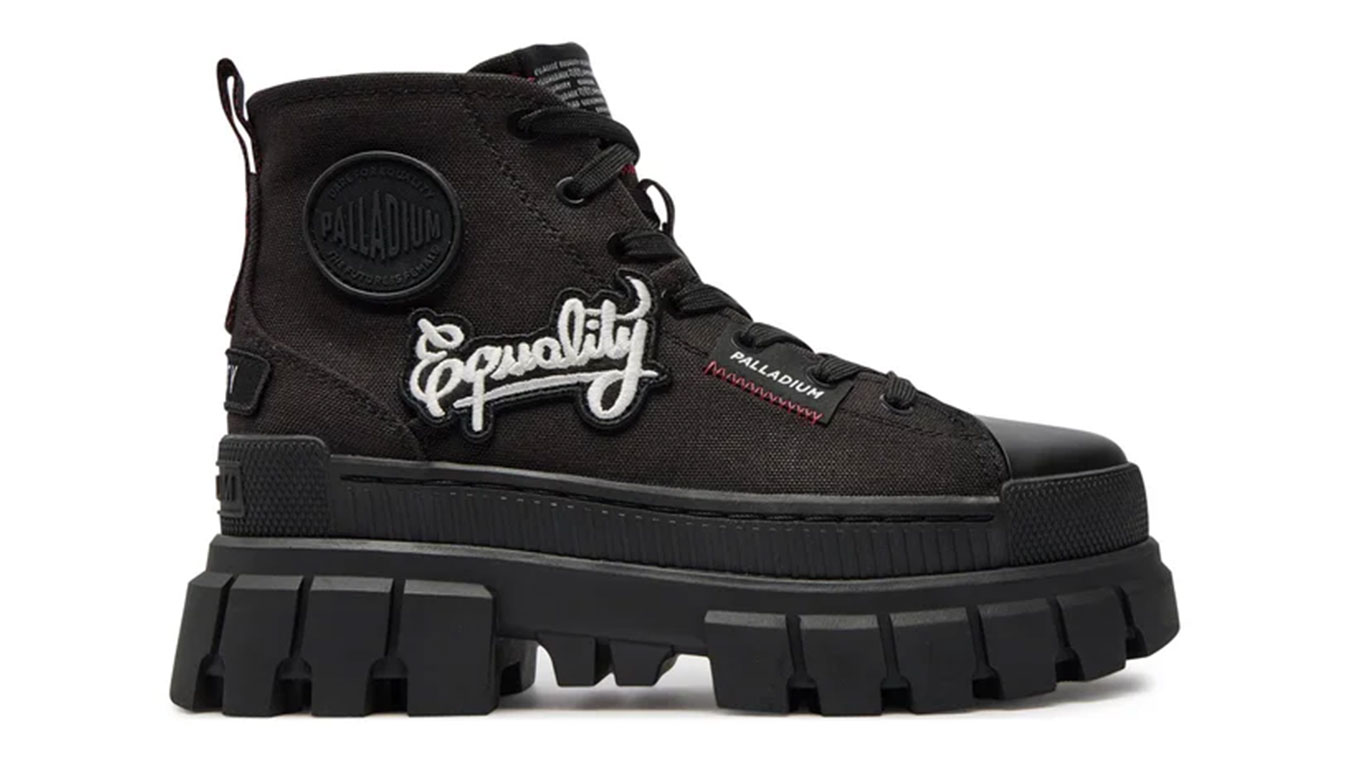 Image of Palladium Revolt Hi Patch Black SK