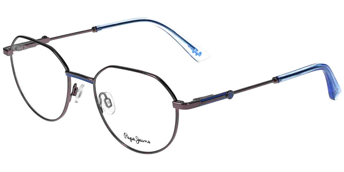 Image of Pepe Jeans PJ1434 900 53 Szare Męskie Okulary Korekcyjne PL