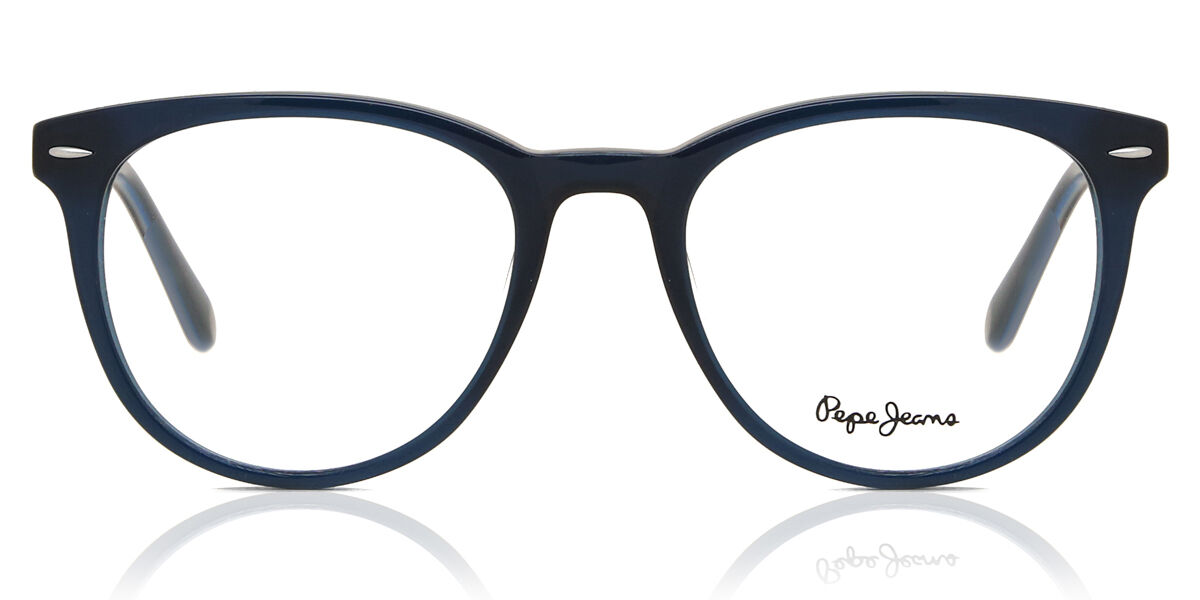 Image of Pepe Jeans PJ3313 C3 51 Niebieskie Męskie Okulary Korekcyjne PL