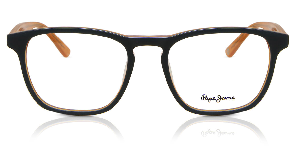 Image of Pepe Jeans PJ3367 C3 53 Blåa Glasögon (Endast Båge) Män SEK