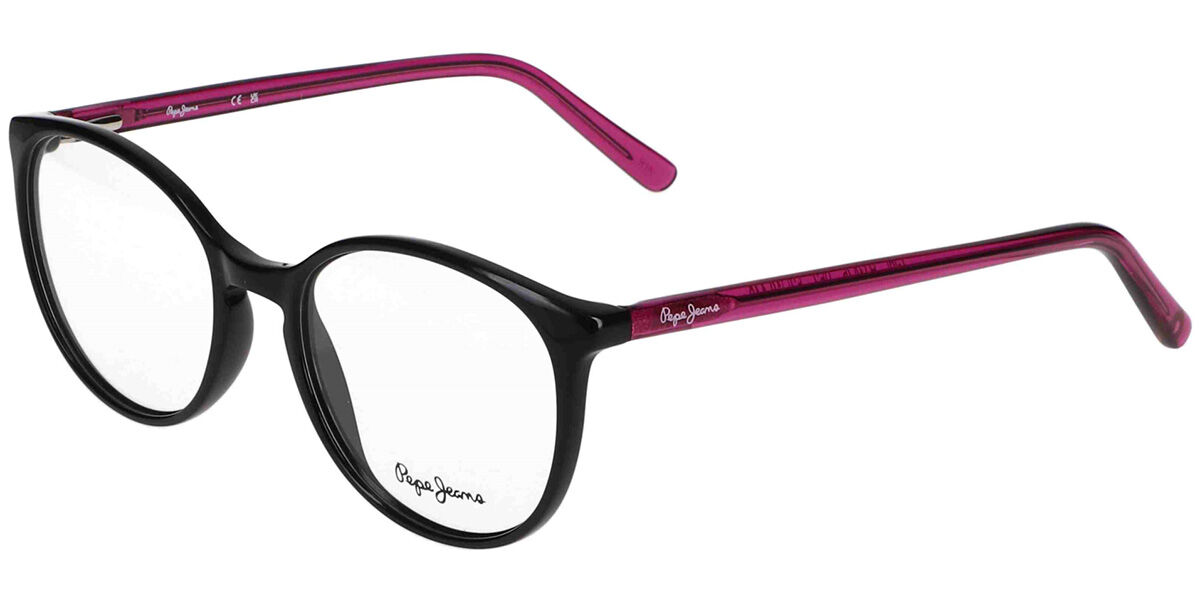 Image of Pepe Jeans PJ3425 052 52 Czarne Męskie Okulary Korekcyjne PL