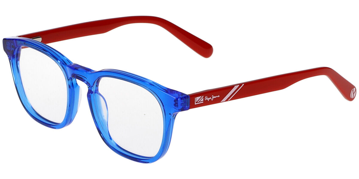 Image of Pepe Jeans PJ4072 649 46 Niebieskie Męskie Okulary Korekcyjne PL