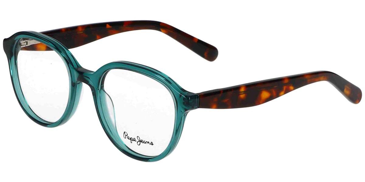 Image of Pepe Jeans PJ4084 510 45 Zielone Męskie Okulary Korekcyjne PL