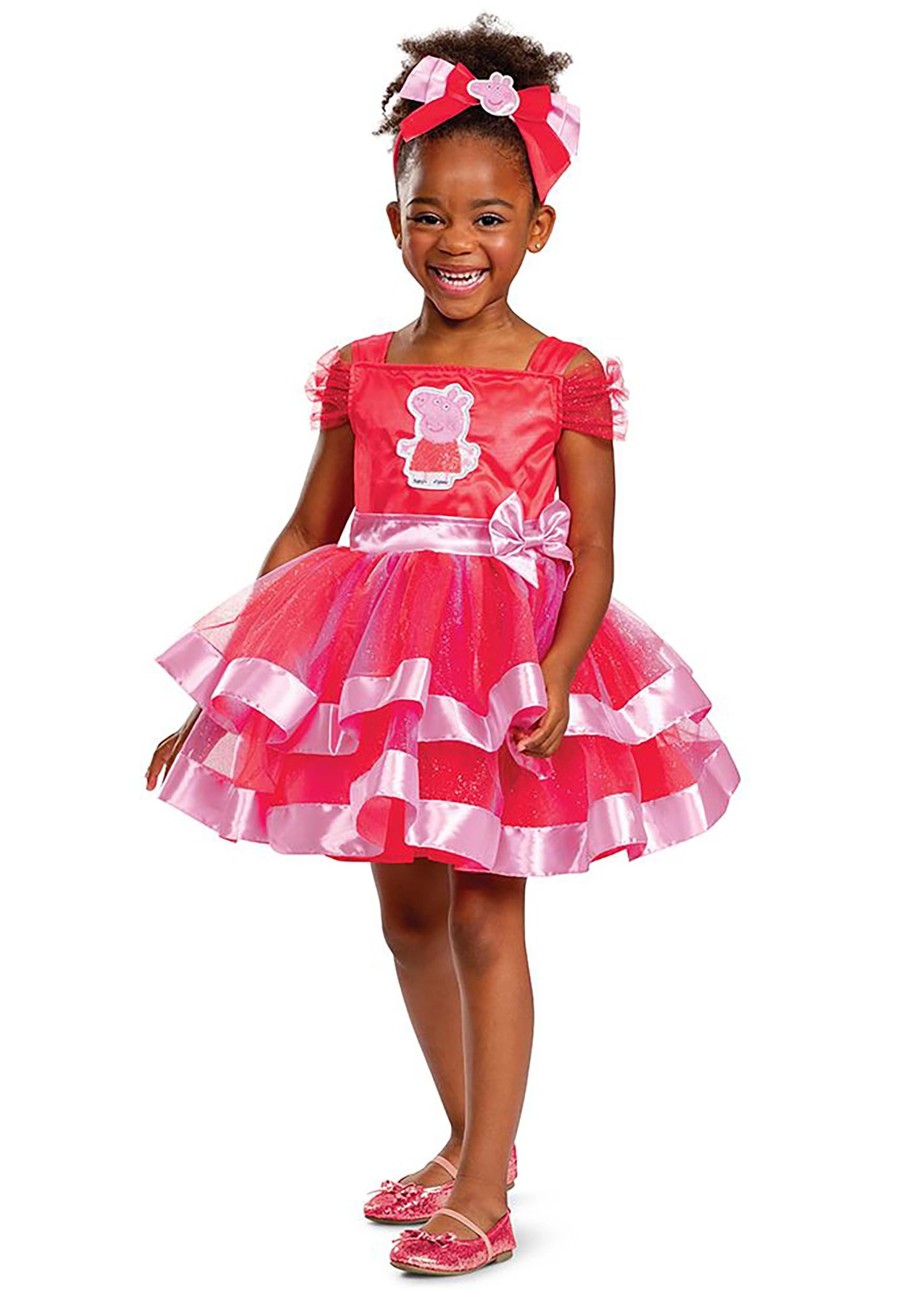 Image of Peppa Pig Tutu Costume for Toddlers ID DI120849-3T/4T