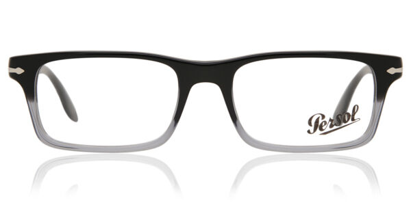 Image of Persol PO3050V 966 Óculos de Grau Pretos Masculino BRLPT