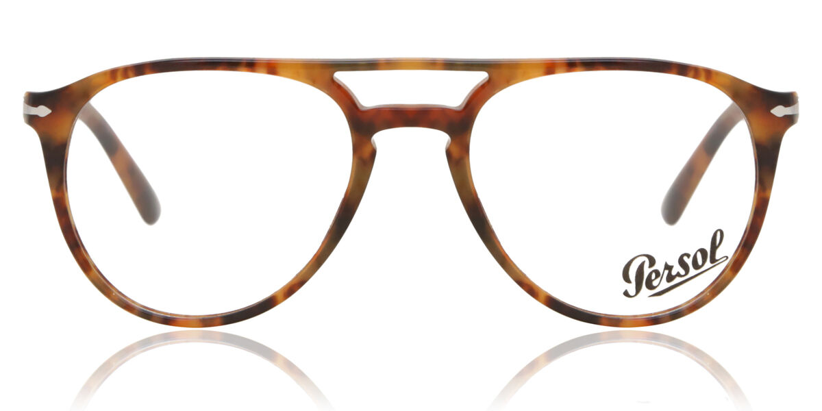 Image of Persol PO3160V 0108 Óculos de Grau Tortoiseshell Masculino BRLPT