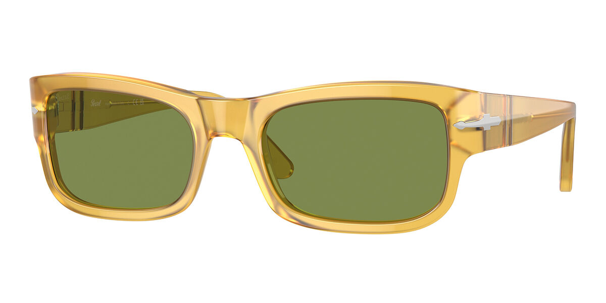 Image of Persol PO3326S 204/4E 57 Lunettes De Soleil Homme Jaunes FR