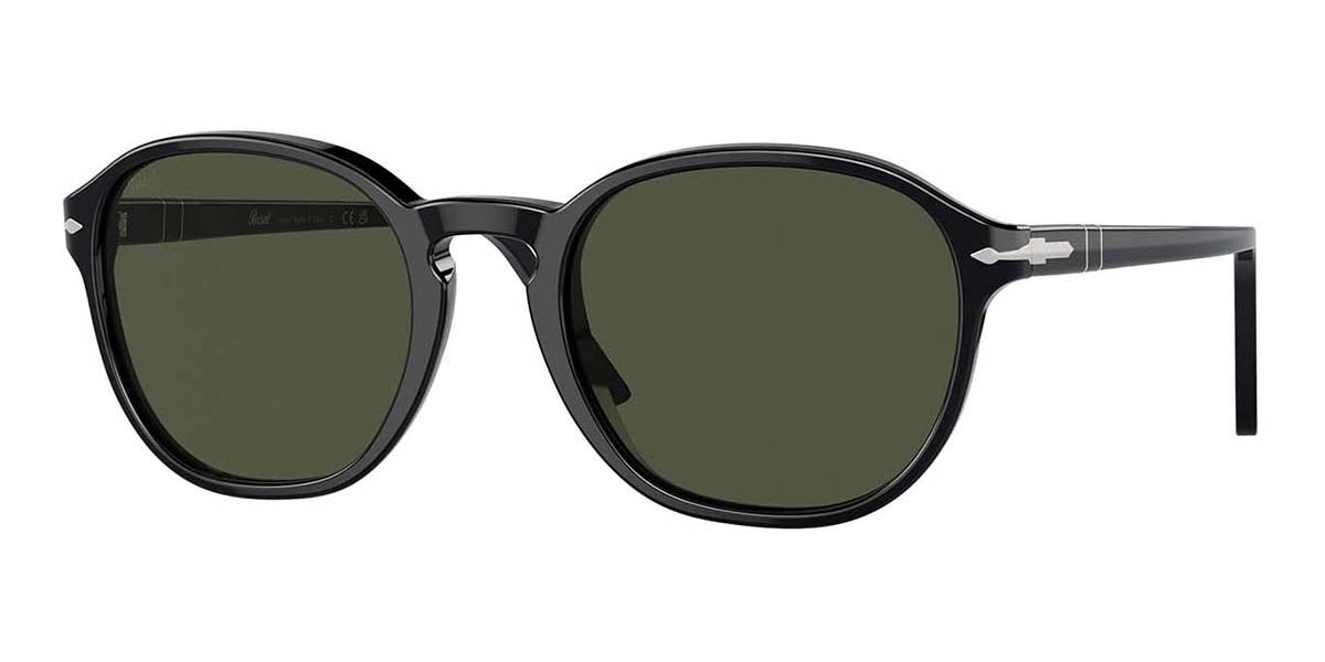 Image of Persol PO3343S 95/31 Óculos de Sol Pretos Masculino BRLPT