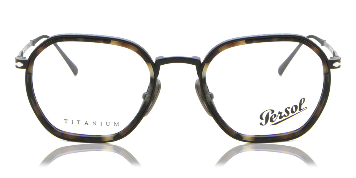 Image of Persol PO5011VT 8015 Óculos de Grau Pretos Masculino PRT