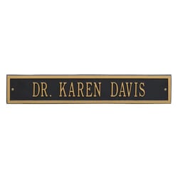 Image of Personalized Arch Estate Address Plaque Extension