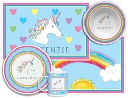 Image of Personalized Childrens Over The Rainbow 4 Piece Table Set