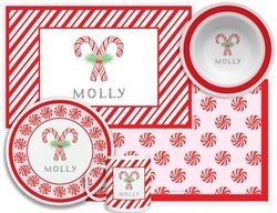 Image of Personalized Childrens Peppermint 4 Piece Table Set
