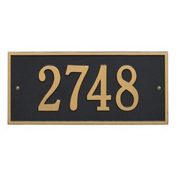 Image of Personalized Hartford Address Plaque - 1 Line