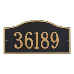 Image of Personalized Hills Large Address Plaque - 1 Line