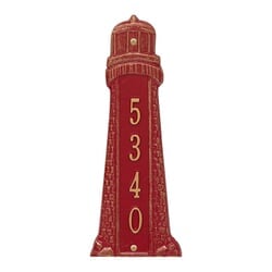 Image of Personalized Lighthouse Vertical 12" Wall Plaque