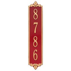 Image of Personalized Lyon Vertical Wall Plaque