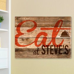 Image of Personalized Restaurant Sign
