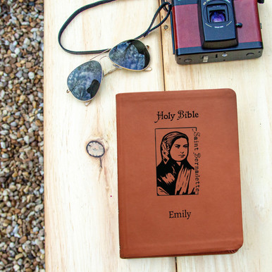 Image of Personalized St Bernadette Bible