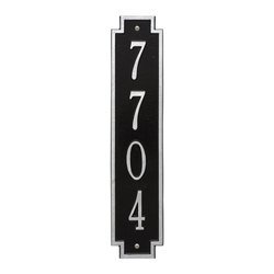 Image of Personalized Windsor Vertical Wall Plaque