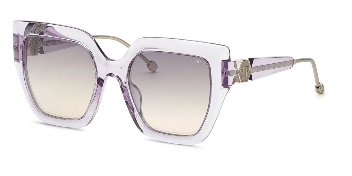 Image of Philipp Plein SPP064S P52X Óculos de Sol Purple Feminino BRLPT