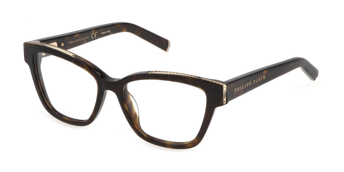 Image of Philipp Plein VPP034S 0722 Óculos de Grau Tortoiseshell Masculino BRLPT