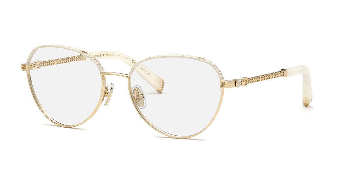 Image of Philipp Plein VPP035S 0H32 57 Rose-Złote Damskie Okulary Korekcyjne PL