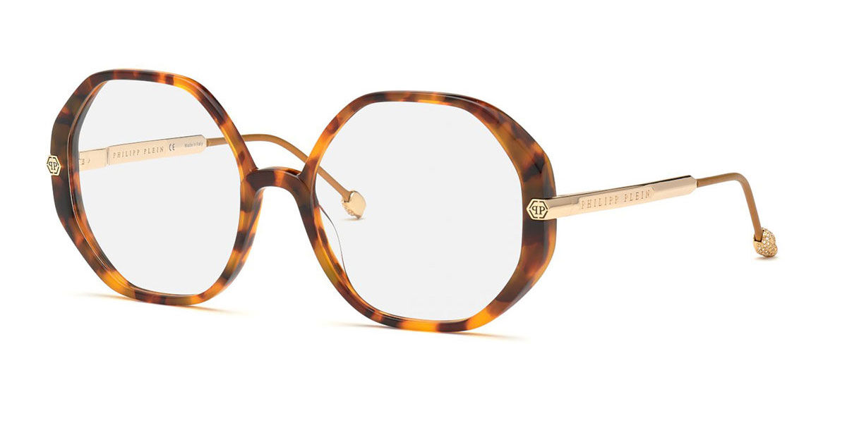 Image of Philipp Plein VPP053S 0728 Óculos de Grau Tortoiseshell Feminino BRLPT