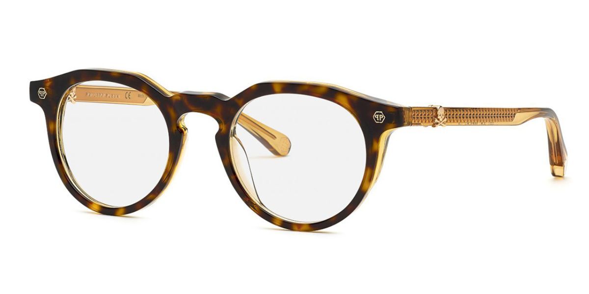 Image of Philipp Plein VPP060V 0ADR Óculos de Grau Tortoiseshell Feminino PRT