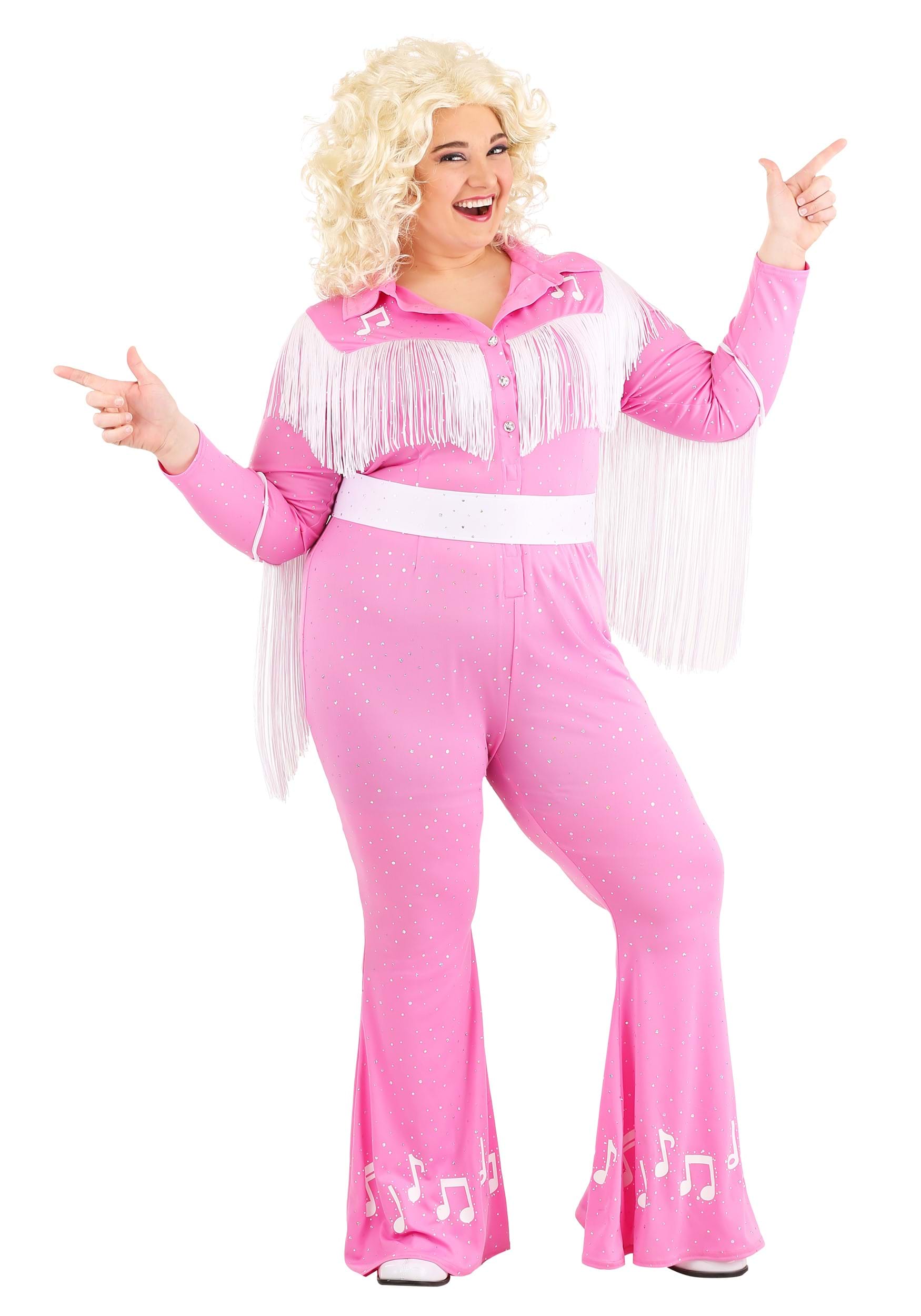 Image of Plus Size Country Star Singer Costume ID FUN1356PL-1X