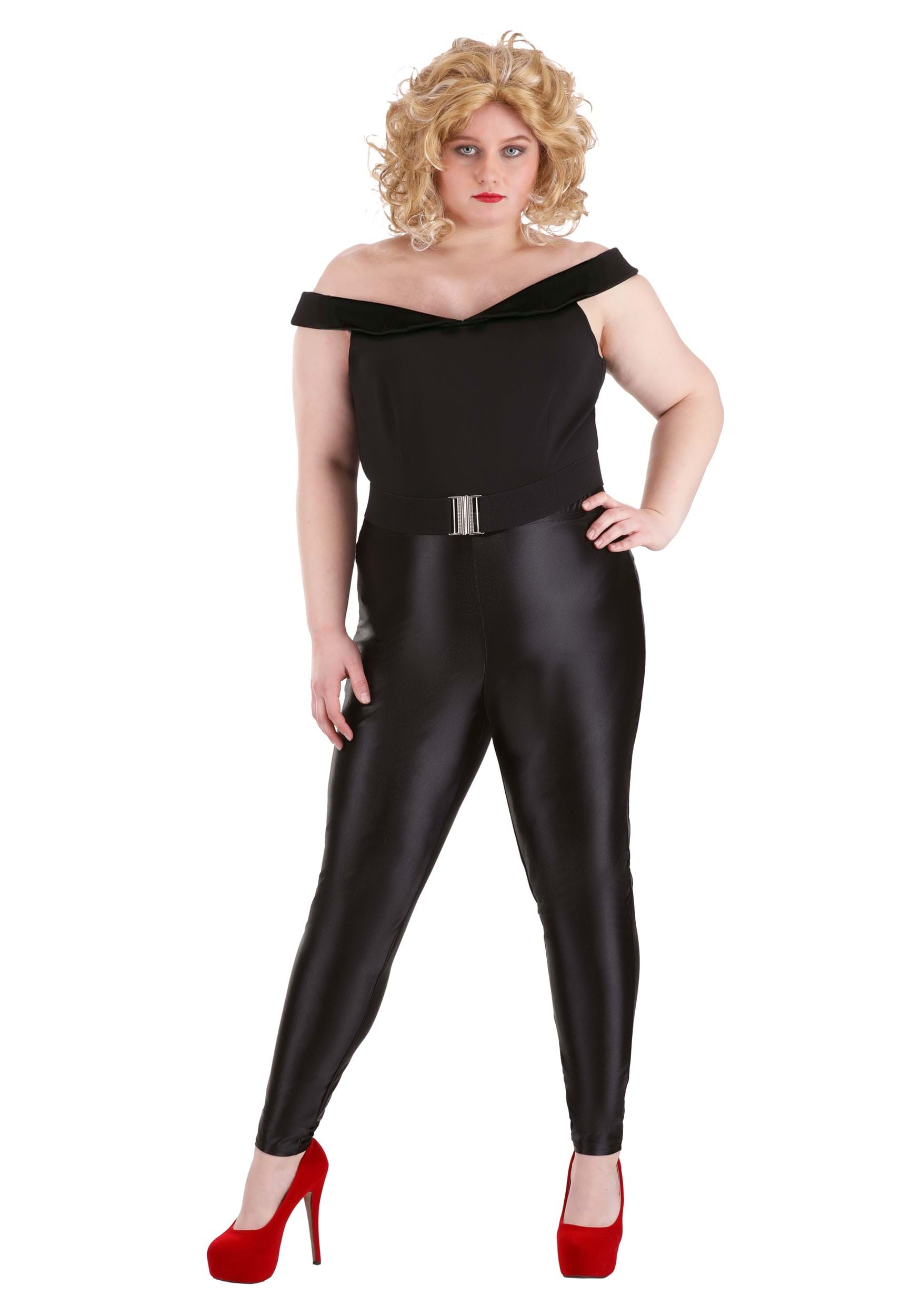 Image of Plus Size Deluxe Grease Bad Sandy Women's Costume ID FUN0360PL-3X