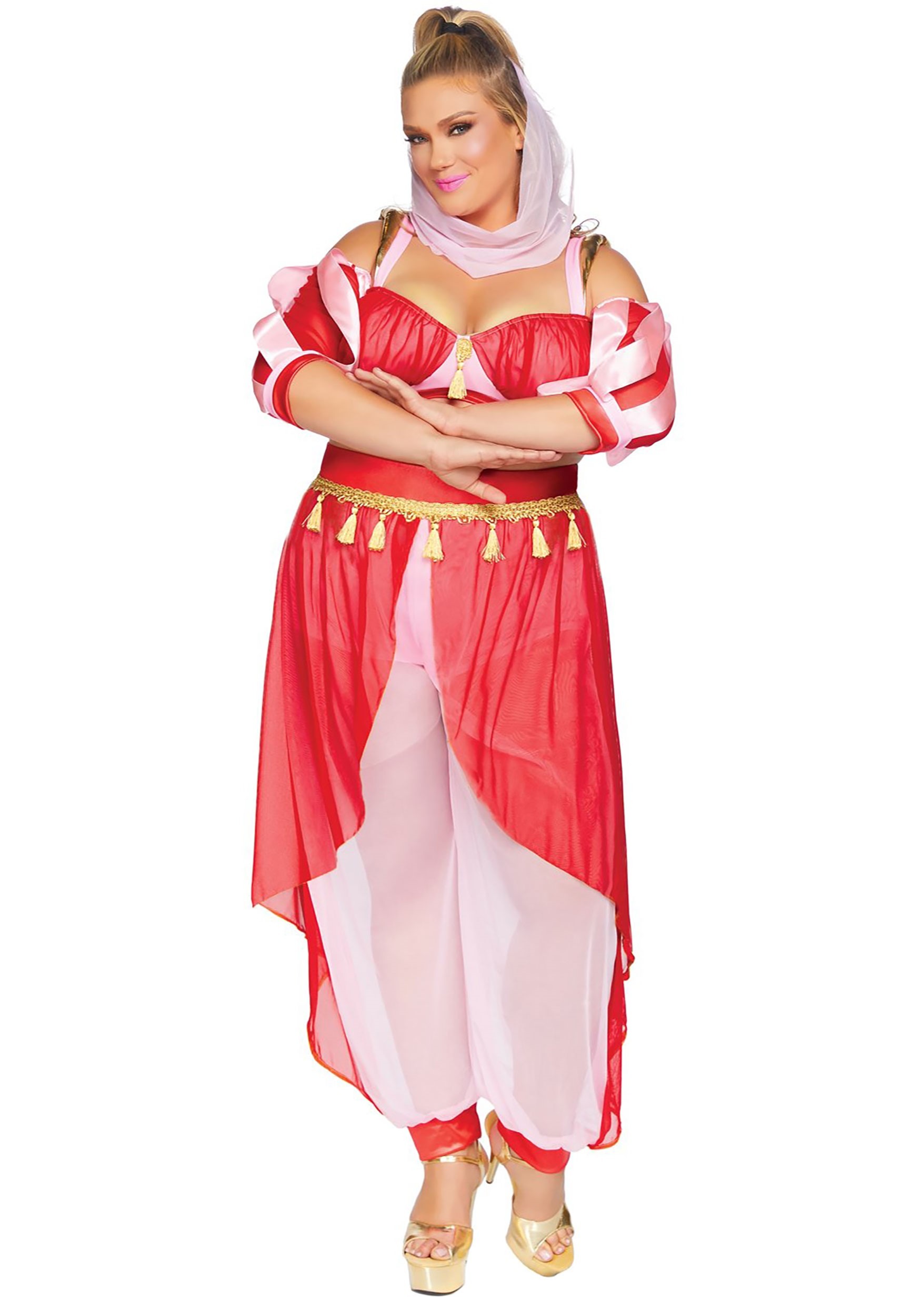 Image of Plus Size Dreamy Genie Costume for Adults ID LE86859X-3X/4X