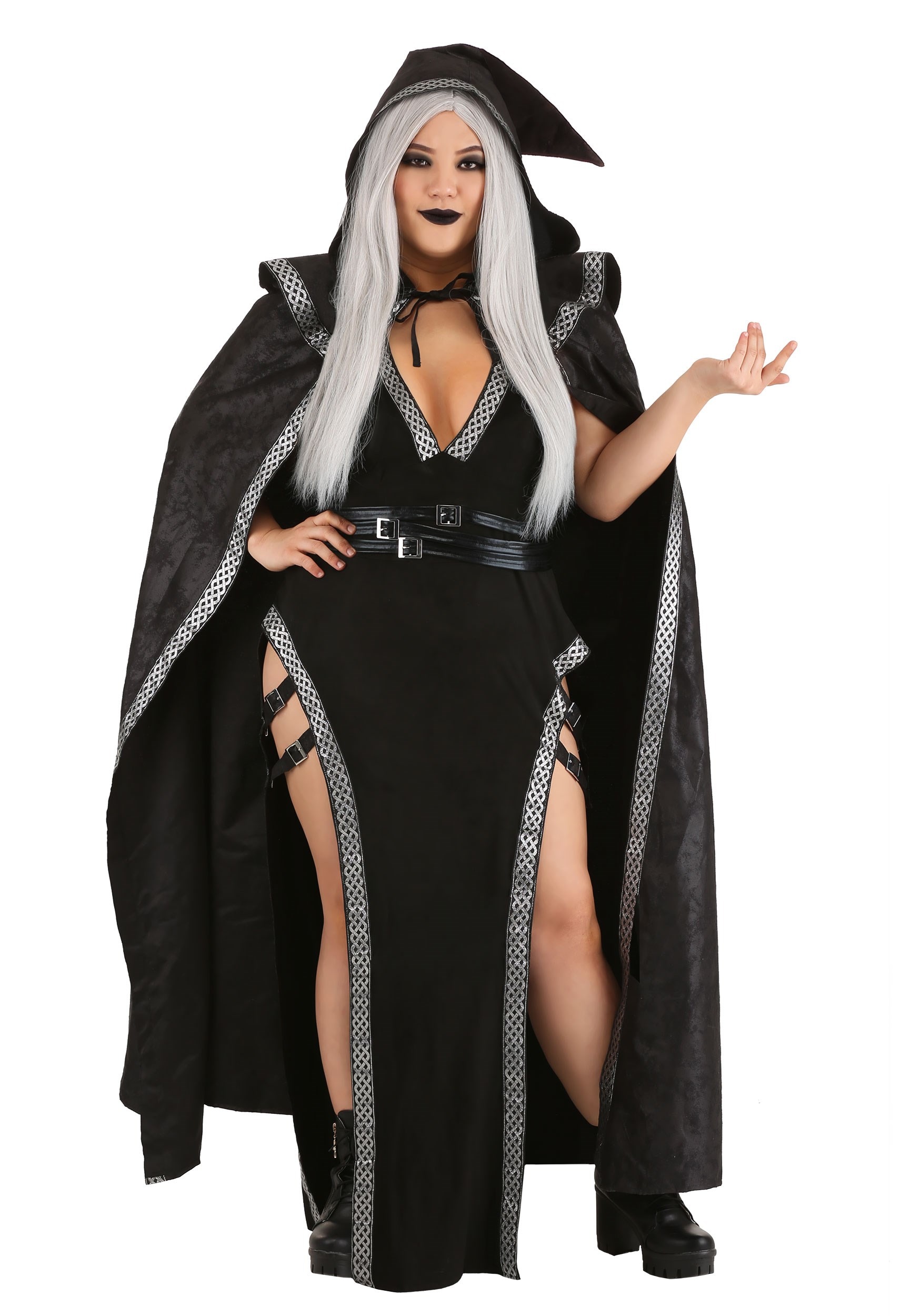 Image of Plus Size Enchanted Warlock Women's Costume ID FUN1049PL-1X