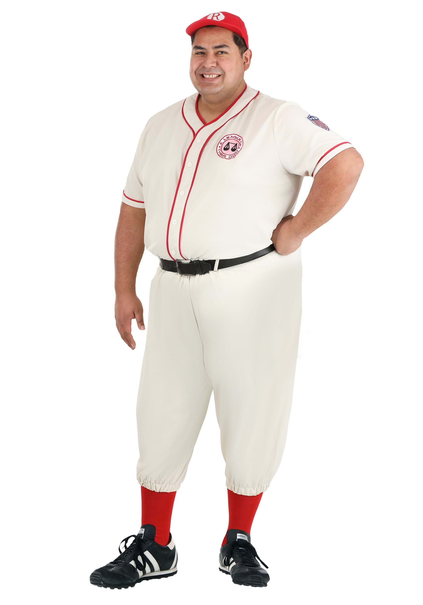 Image of Plus Size League of Their Own Coach Jimmy Costume | Exclusive ID LEA8303PL-5X