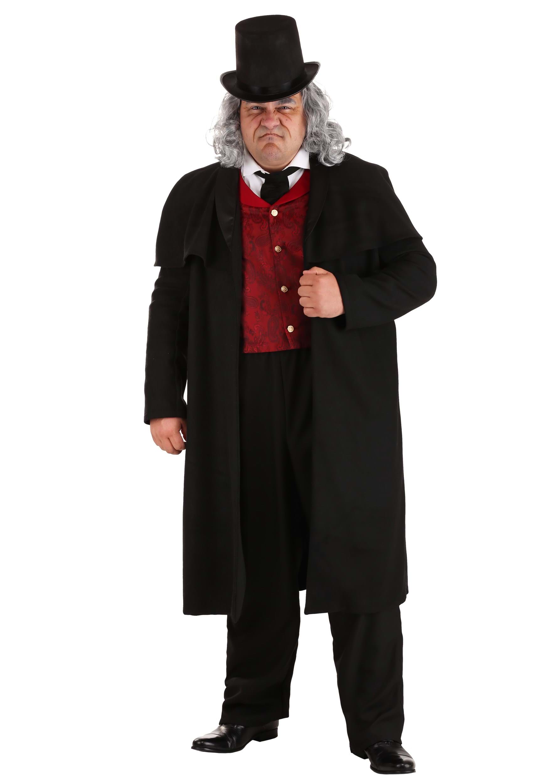 Image of Plus Size Men's Ebenezer Scrooge Costume ID FUN1365PL-3X