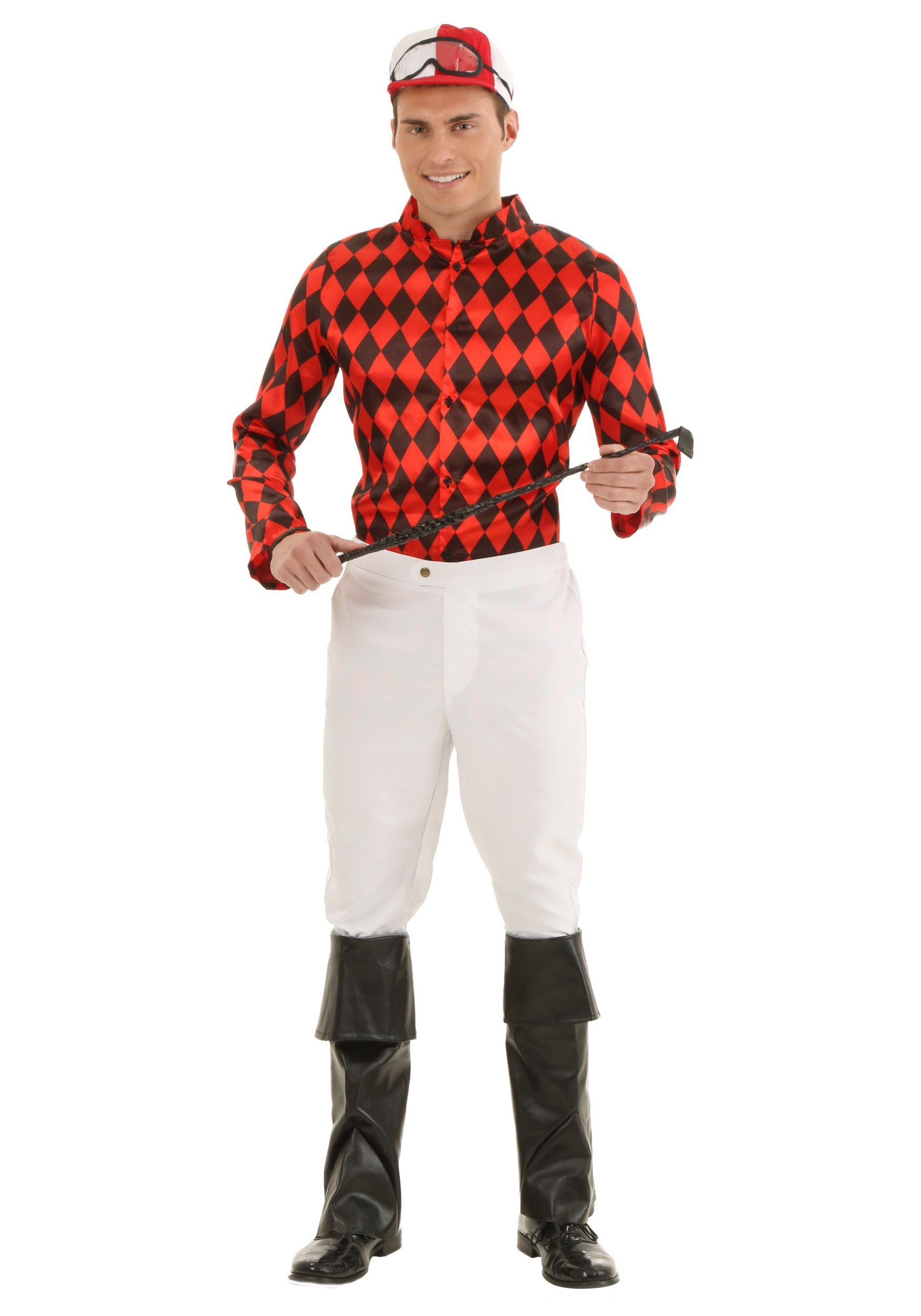 Image of Plus Size Men's Horse Jockey Costume ID FUN2256PL-2X