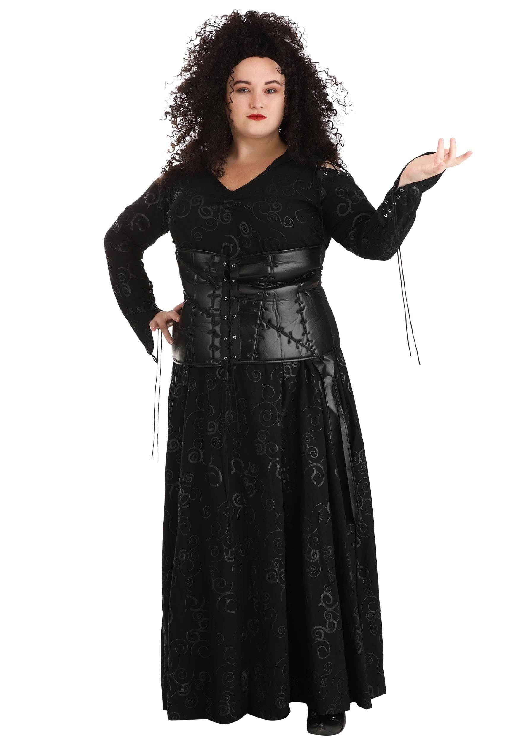 Image of Plus Size Womens Deluxe Harry Potter Bellatrix Costume ID FUN1449PL-3X